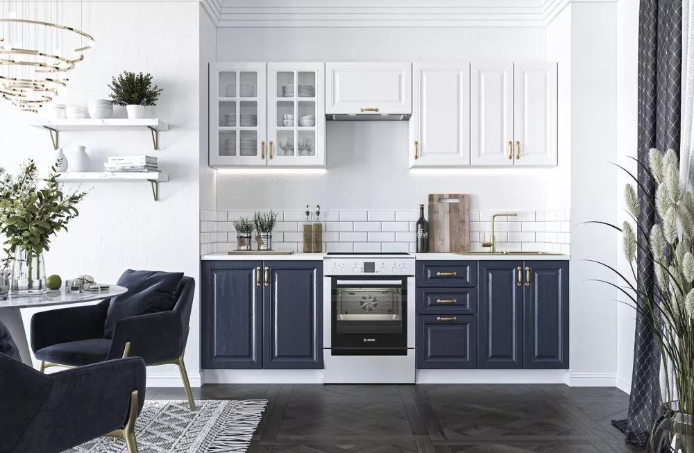 Virtuves komplekts Viktoria 240 Materiāls : MDF + LKSP plātne,