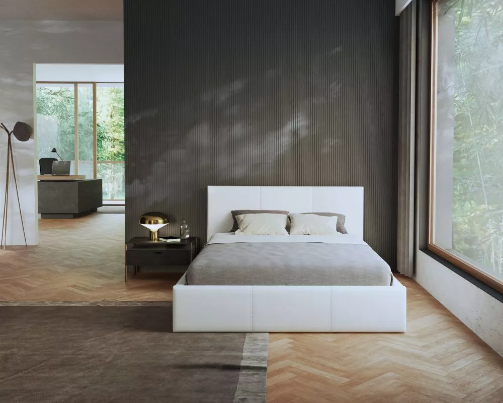 Gulta Prestige Standard ar stelāžu Guļamvietas platums: 140 cm, Guļamvietas garums: 200 cm, stelāžas tips: metāla, · Bal