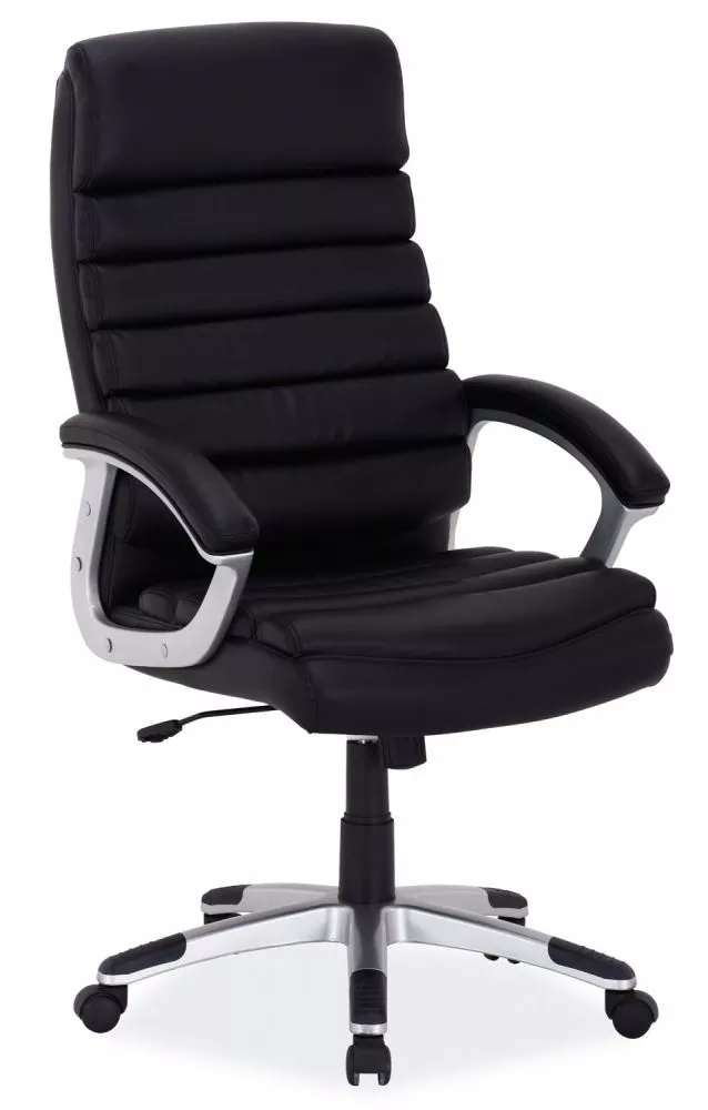 Datorkrēsls Q-087 · Melns · 66 × 50 × 115 cm