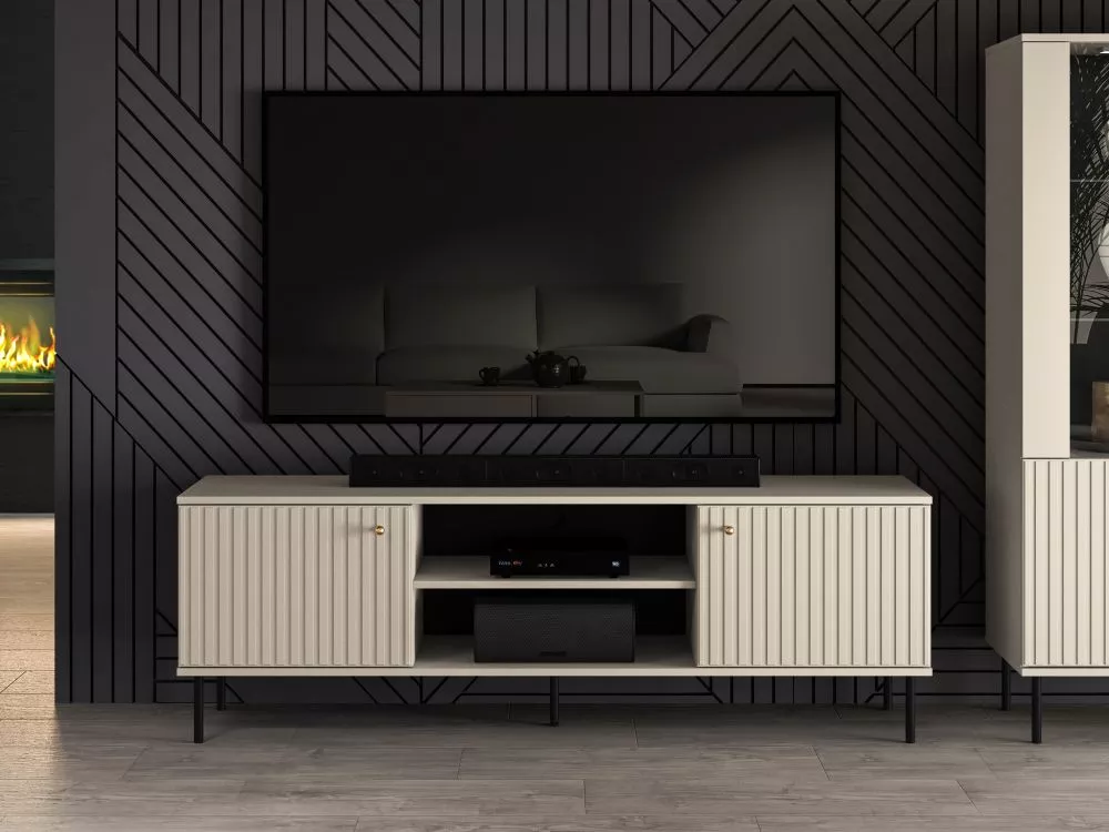 TV tumba Sophie 06 · Bēšs · 160 × 40 × 53 cm