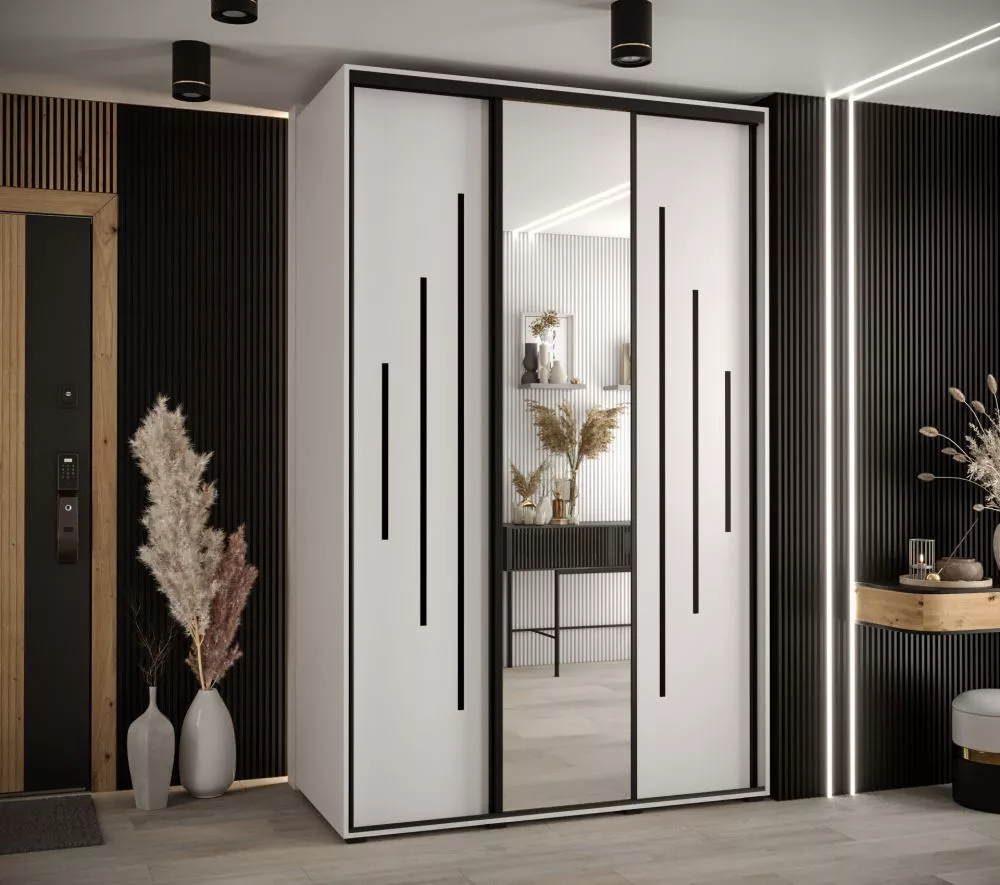 Skapis Cannes 13 · Balts · 150 × 60 × 205.2 cm