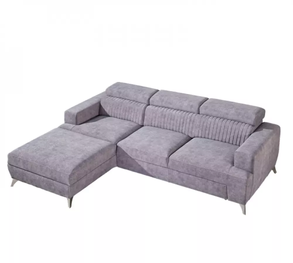 Dīvāns Primo Relax standard · Pelēks · 180 × 278 × 81 cm