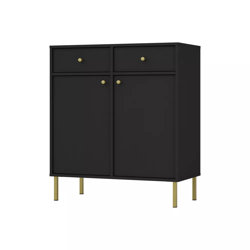 Kumode Tokyo 826 · Melns · 83.6 × 40.8 × 95 cm