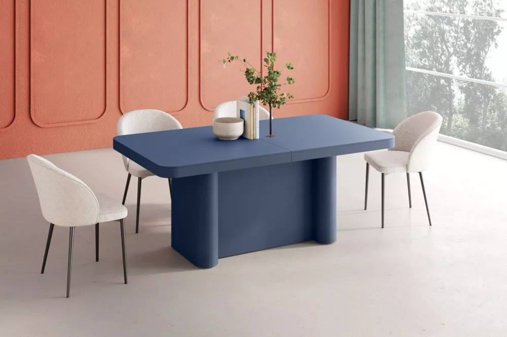 Galds Portofino · Tumši zils · 160 × 75 × 100 cm