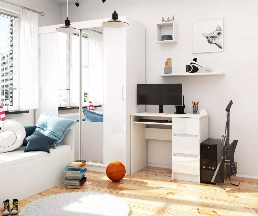 Galds A6 Gloss Right · 90 × 77 × 50 cm