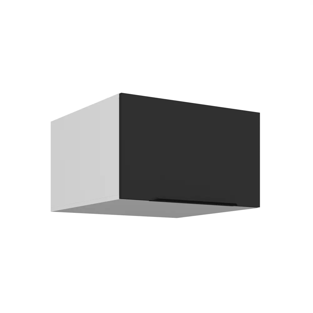 Virtuves skapis Aria Black 60 NAGU-36 1F