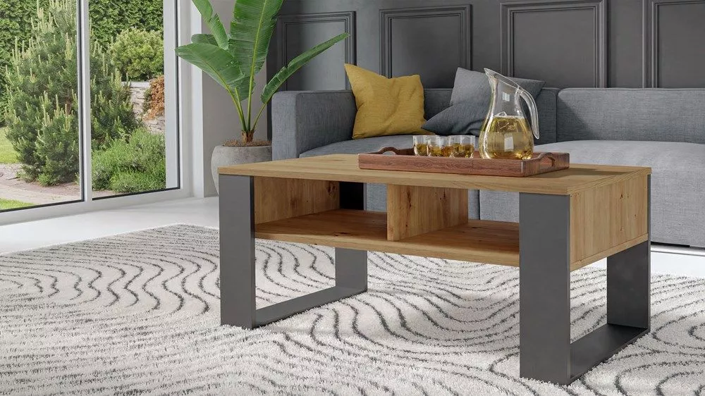 Žurnālgalds Modern 2P Korpusa krāsa: ozols artisan, · 90 × 58 × 50 cm
