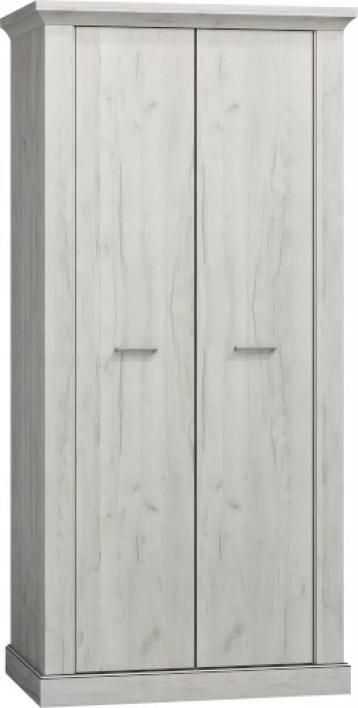 Skapis Apollo AP16 · Balts craft · 107 × 58 × 198 cm