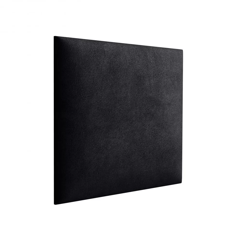 Panelis Wall Velutto 3,5 cm · Melns · 30 × 30 cm