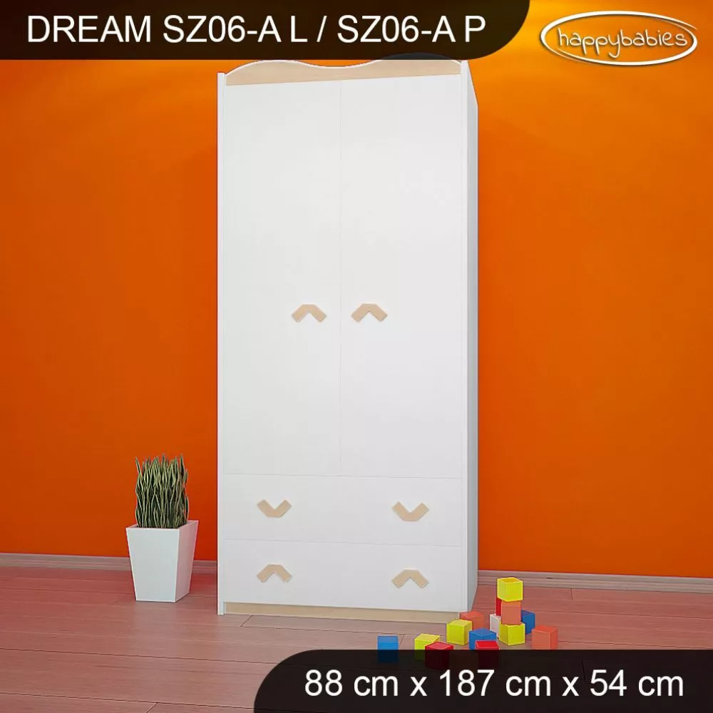 Bērnu skapis Dream SZ06-A · 88 × 54 × 187 cm