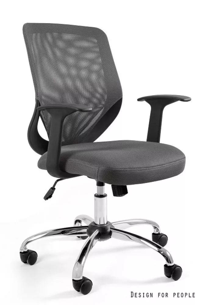 Datorkrēsls Mobi Sēdvietas platums: 49 cm, · Pelēks · 62 × 49 × 92 cm
