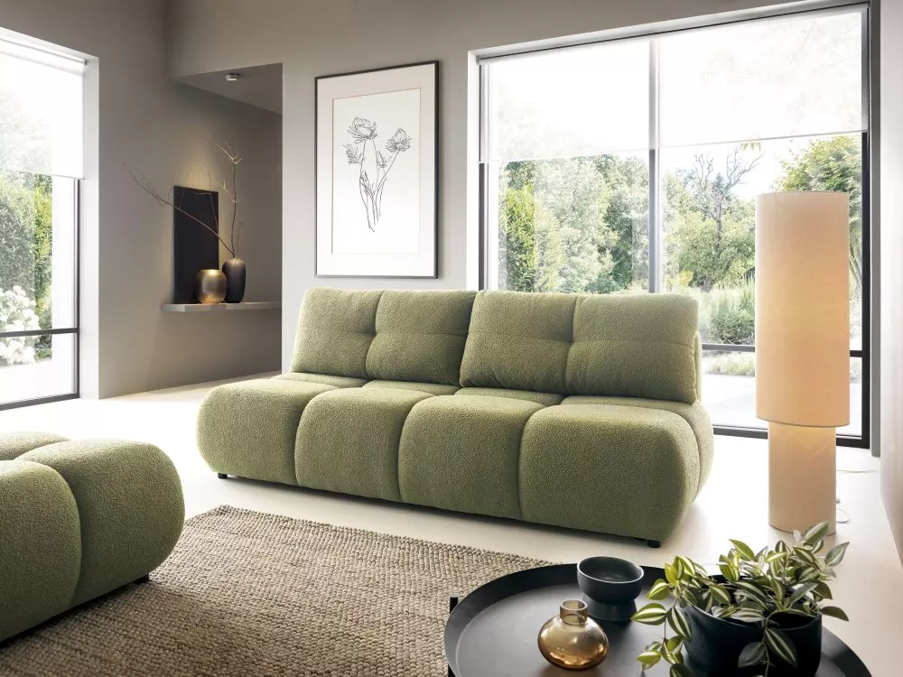 Dīvāns Milo Sofa Standard · Zaļš · 104 × 214 × 89 cm