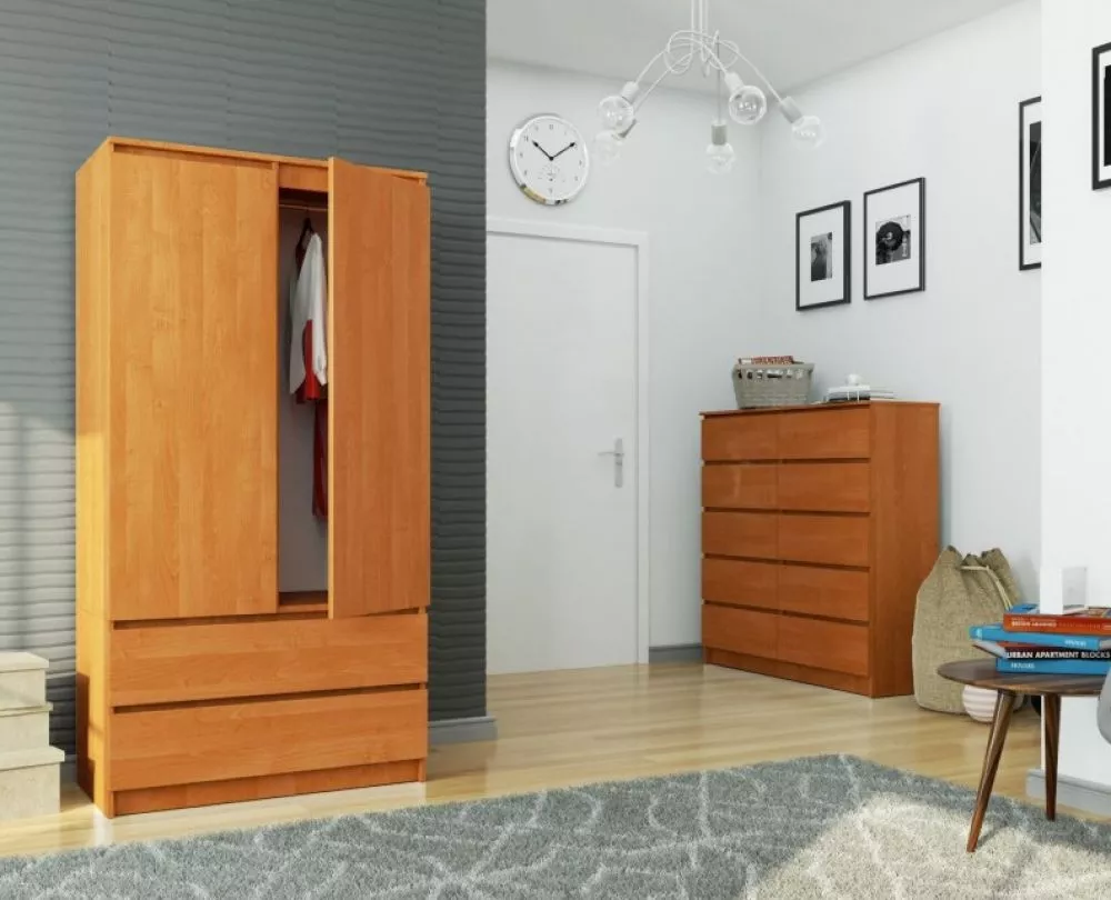 Skapis S902D2SZ · 90 × 51 × 180 cm