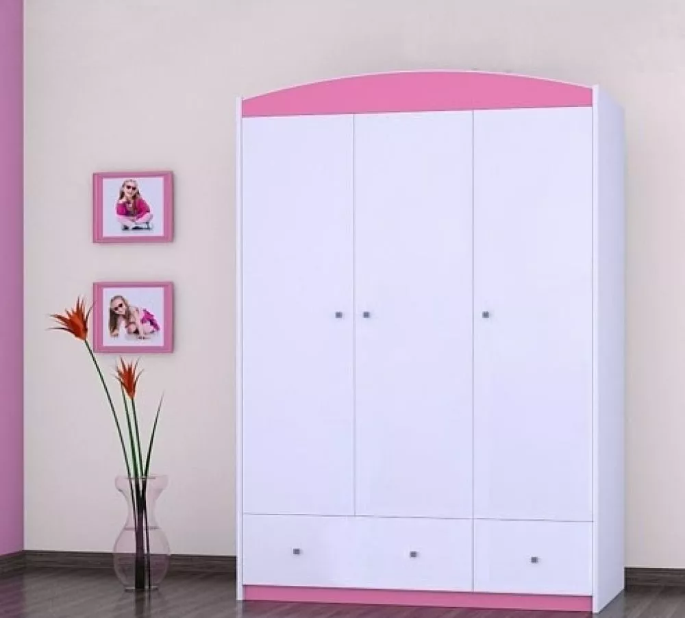 Bērnu skapis Happy SZ11-A · 132 × 54 × 187 cm