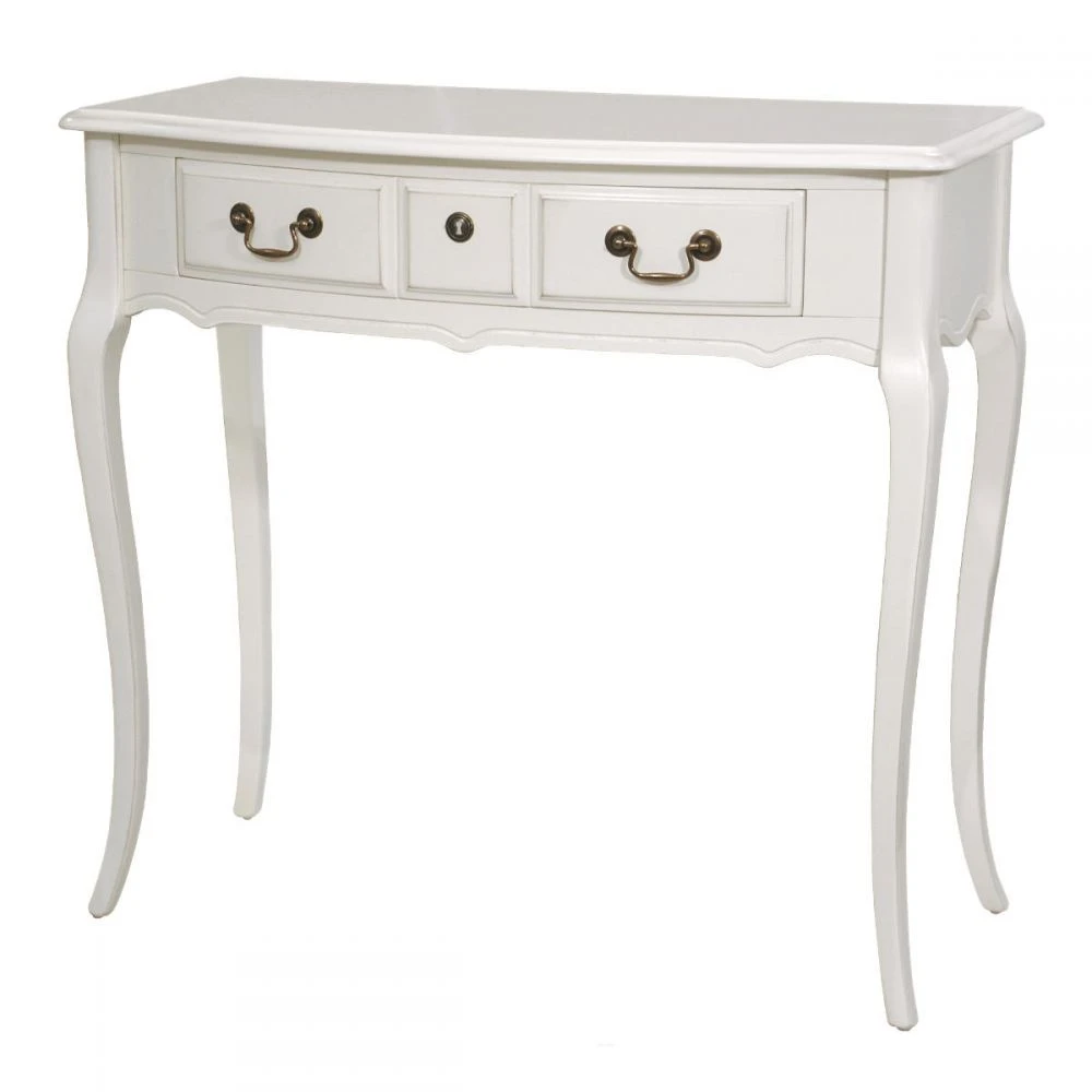 Kosmētikas galds Limena LI823M · Balts · 85 × 78 × 42 cm