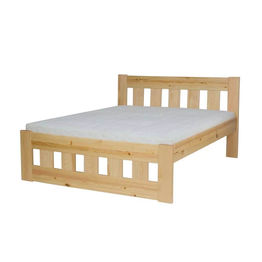 Gulta LK 119 ar stelāžu Kājiņu izmērs: 13.5x3.5 cm, Guļamvietas platums: 180 cm, Guļamvietas garums: 200 cm, stelāžas ti