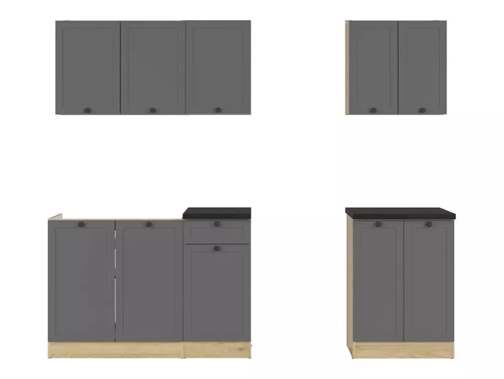 Virtuves komplekts Junona Line A 180 Premium Materiāls : MDF + LKSP plātne,