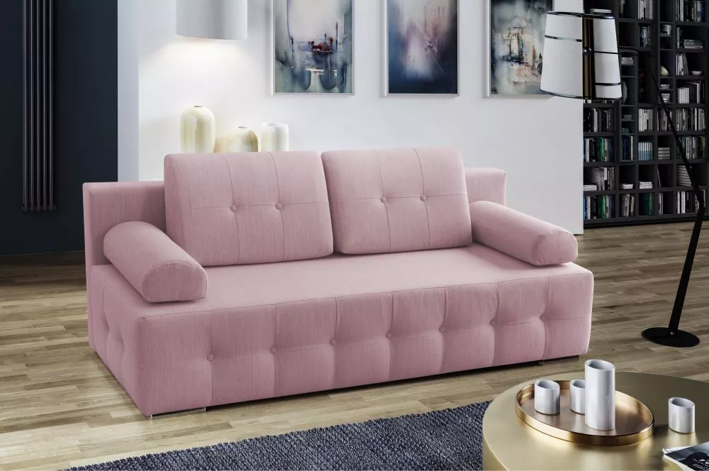 Dīvāns Sofa Bed 122 standard · Rozā · 95 × 197 × 85 cm