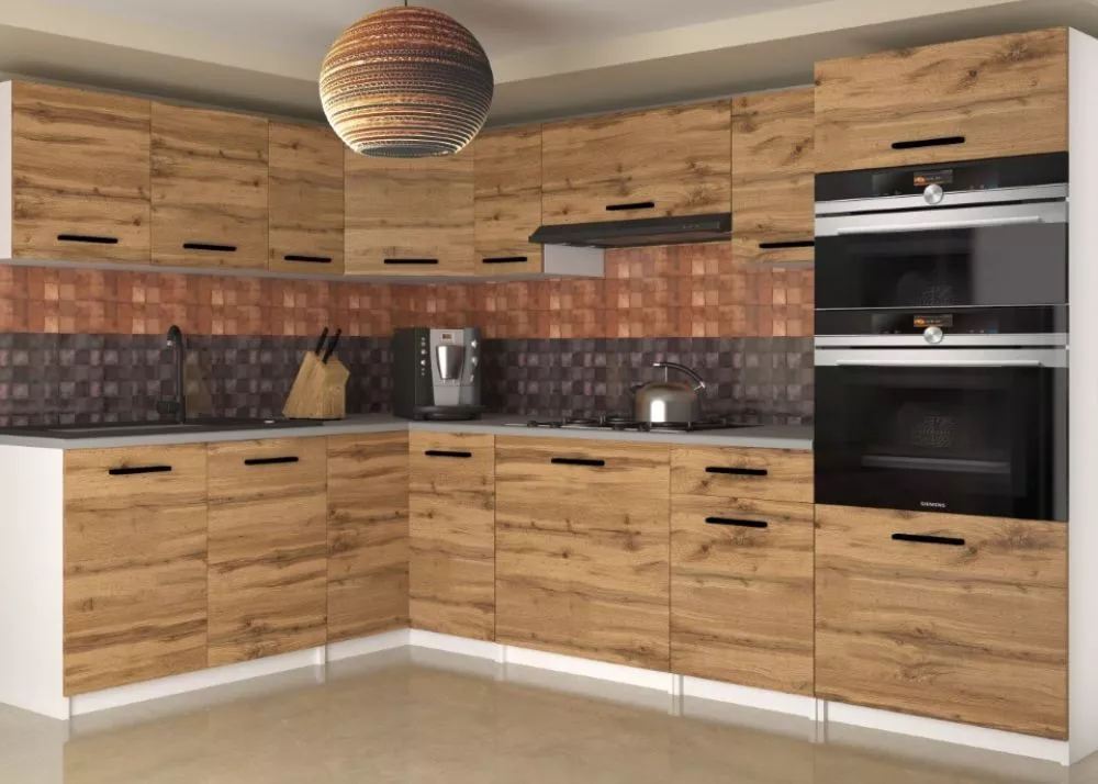 Virtuves komplekts Uniquagrande Materiāls : lamināts + MDF plātne,