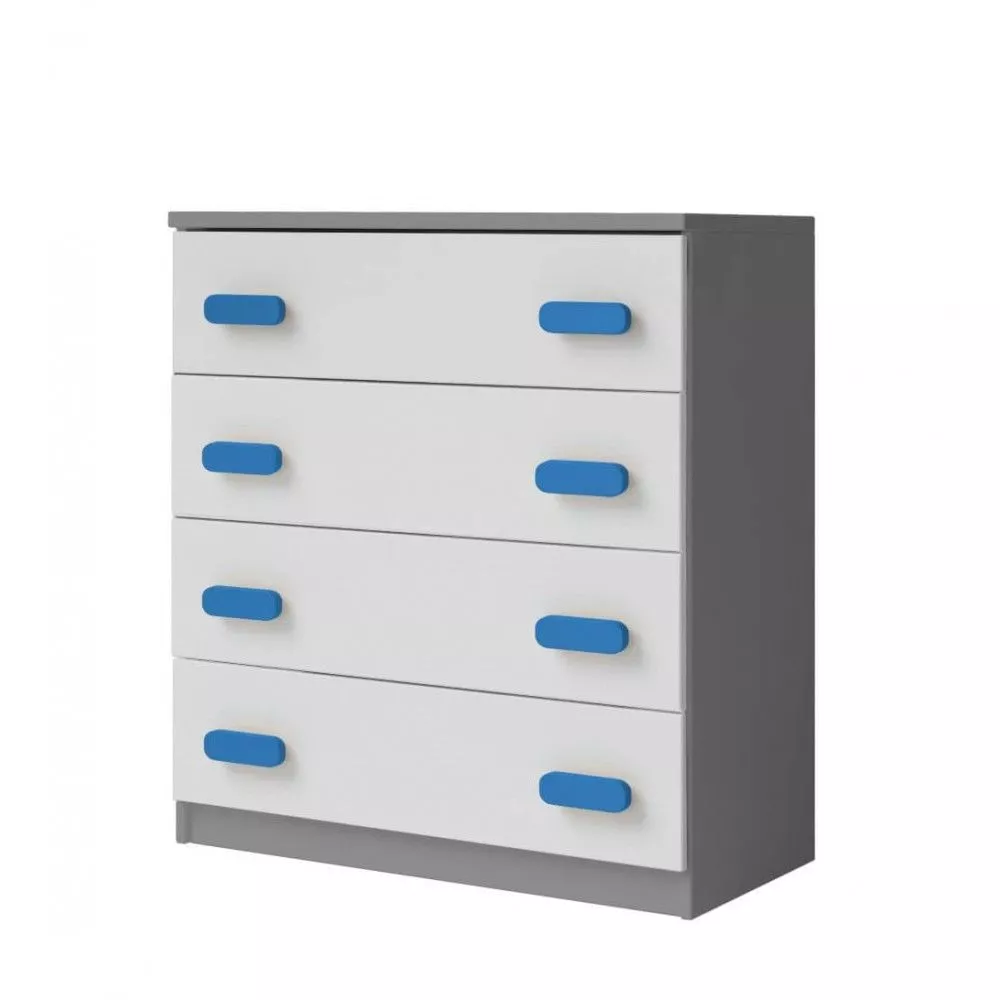 Kumode Smyk Grey 2 · 80 × 40 × 93 cm