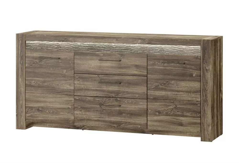 Kumode Belveder 46 · Ozols stirling · 178 × 40 × 86 cm