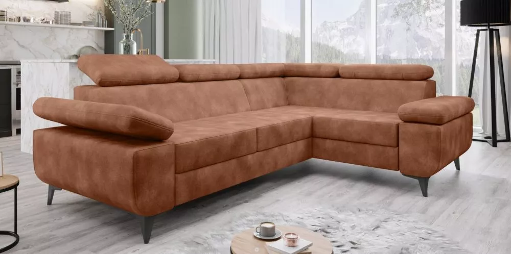 Dīvāns Fabio Relax Standard · Gaiši brūns · 190 × 260 × 89 cm