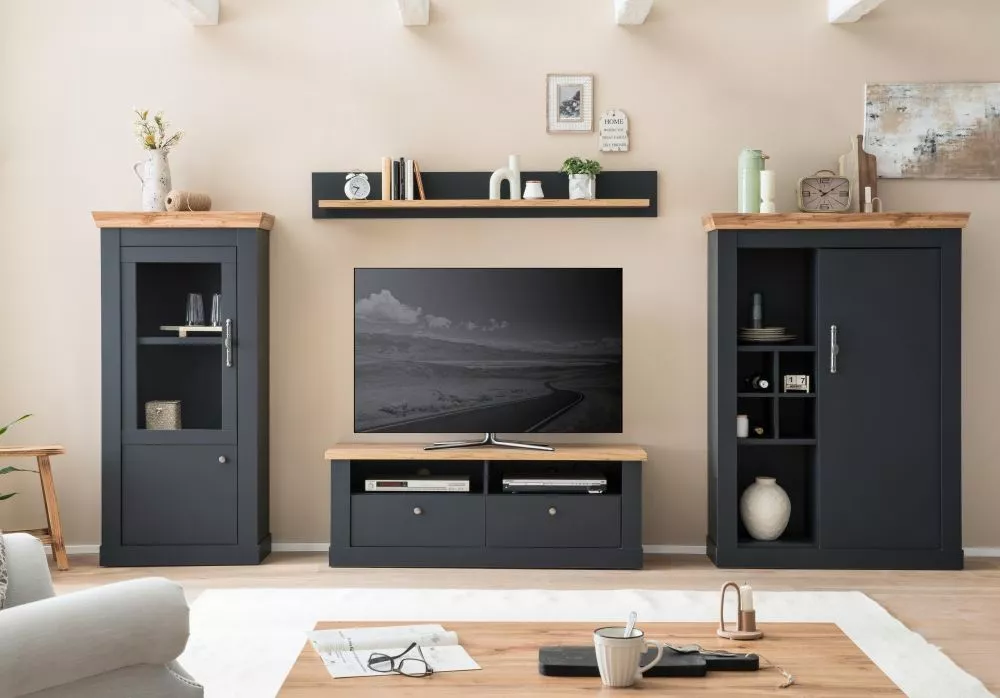 Komplekts Catania Set ar LED Korpusa krāsa: antracīts, · 334 × 45 × 170 cm
