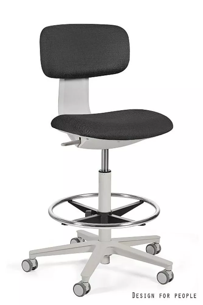 Datorkrēsls Robin Plus Comfort Korpusa krāsa: gaiši pelēks, Elementu krāsa: tumši pelēks, Sēdvietas platums: 42.5 cm, · 