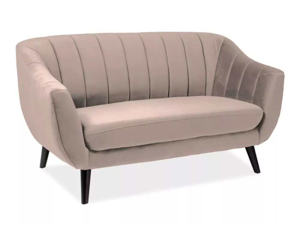 Dīvāns Elite 2S Velvet · Bēšs · 85 × 153 × 83 cm