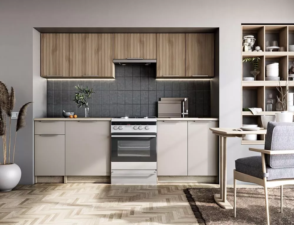 Virtuves komplekts Tatiana 240 Materiāls : MDF + LKSP plātne,