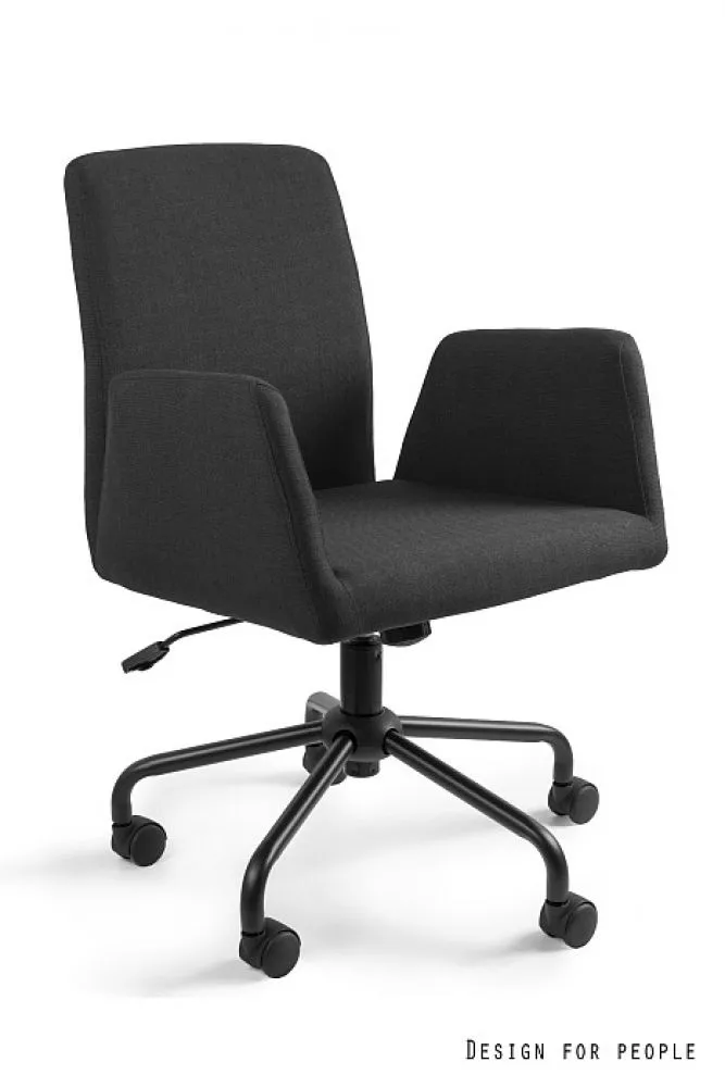 Datorkrēsls Bravo Comfort Sēdvietas platums: 43 cm, · Melns · 64 × 45 × 67 cm