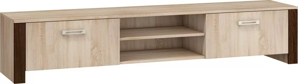 TV tumba Hugo hug 08 · Ozols sonoma + kastanis venge · 200 × 42 × 40 cm