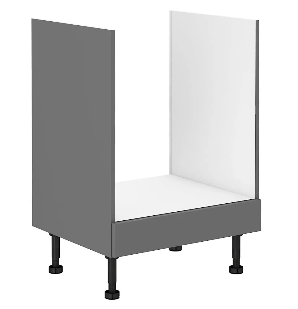 Virtuves skapis Nessa 60 D GAZ BB · Antracīts