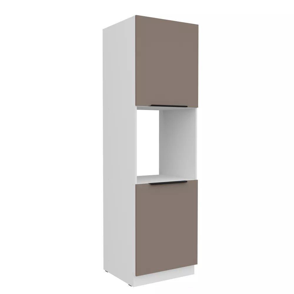 Virtuves skapis Aria Sandgrau 60 DP-210 2F