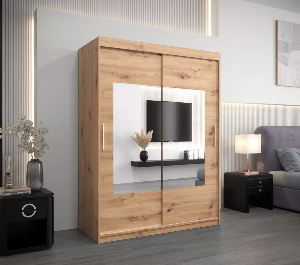 Skapis Torino · Ozols artisan · 150 × 62 × 200 cm