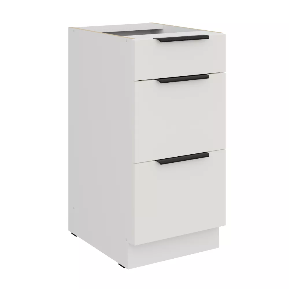 Virtuves skapis Aria White 40 D 3S BB