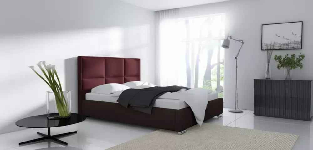 Gulta Mediolan Premium standard ar stelāžu Guļamvietas platums: 180 cm, Guļamvietas garums: 200 cm, stelāžas tips: metāl