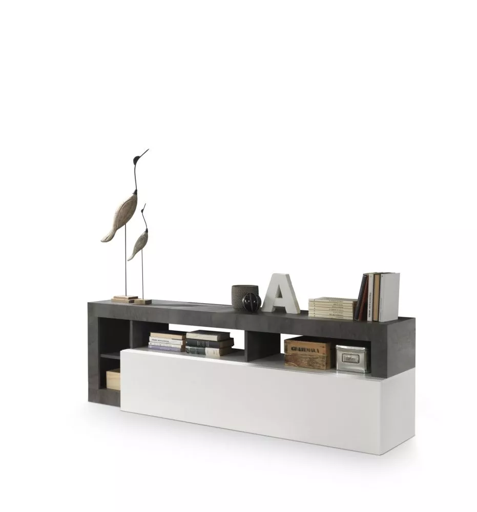 TV tumba Hamburg RTV · 184 × 42 × 58 cm
