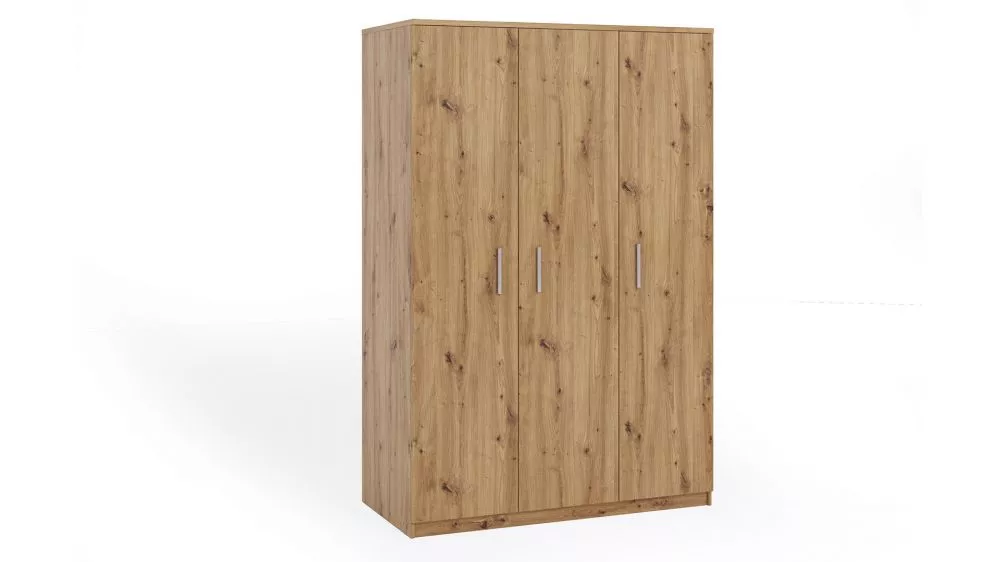 Skapis Bono BO6 · Ozols artisan · 135 × 65 × 202.2 cm