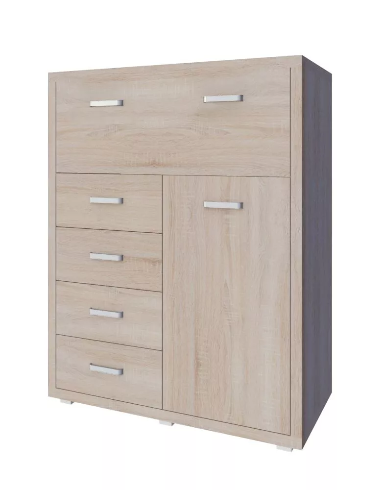 Kumode Margaret MA-K9 · Ozols sonoma · 100 × 41 × 125 cm