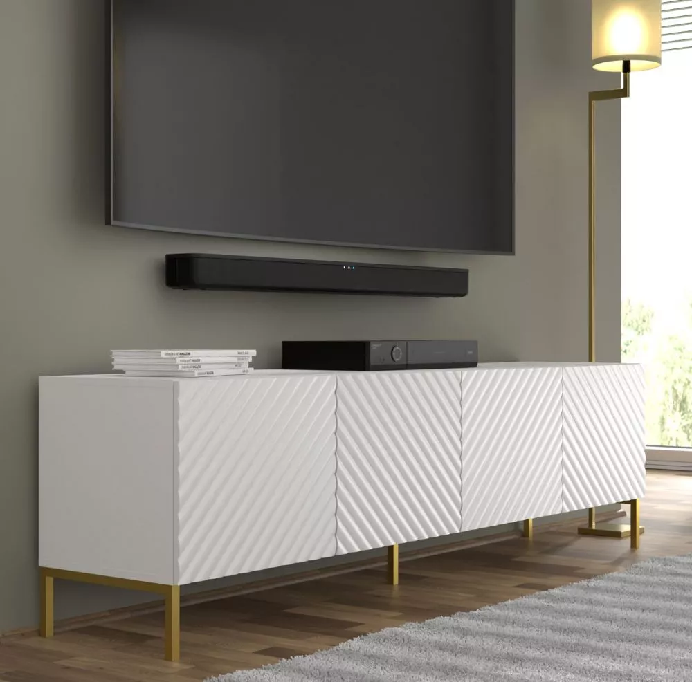 TV tumba Surf 06 · Balts · 200 × 42 × 56 cm