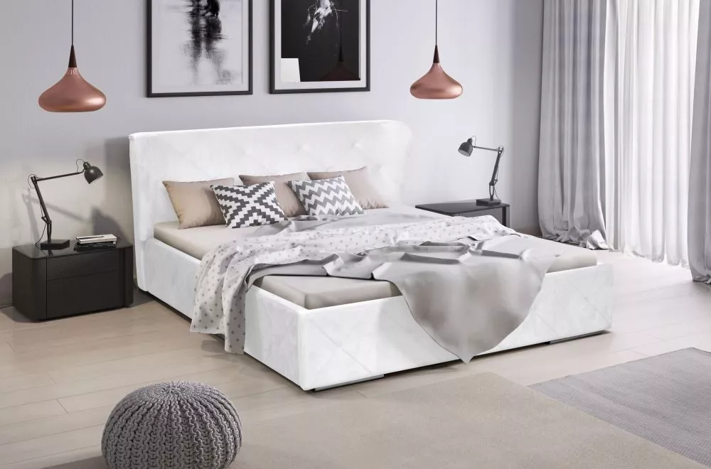 Gulta Orlando Premium Standard ar stelāžu Guļamvietas platums: 160 cm, Guļamvietas garums: 200 cm, stelāžas tips: koka, 