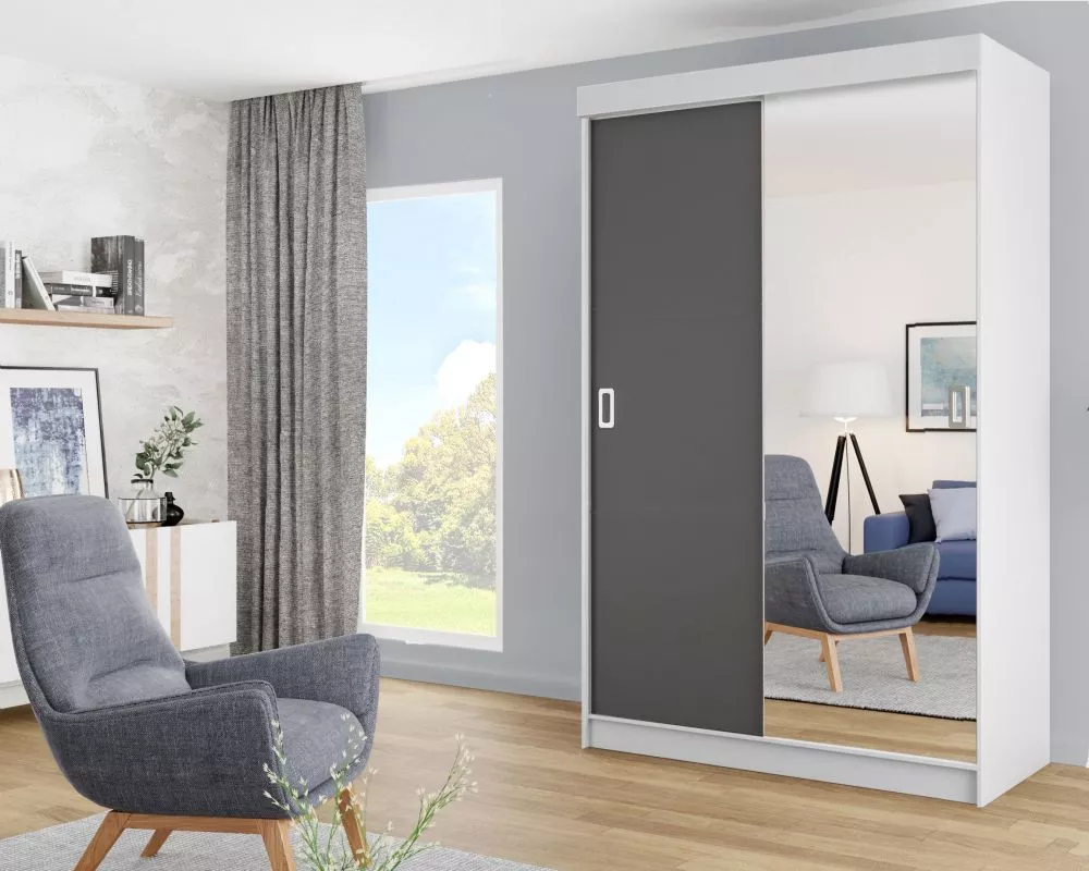 Skapis Bill 1L ar LED · 138 × 60 × 205 cm