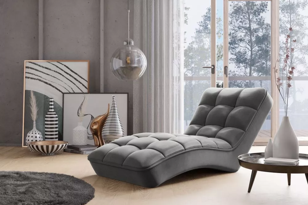 Mīksts krēsls Loren Premium Standard · Tumši pelēks · 85 × 170 × 116 cm