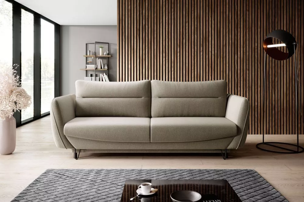 Dīvāns Silva Premium Standard · Gaiši brūns · 95 × 236 × 90 cm