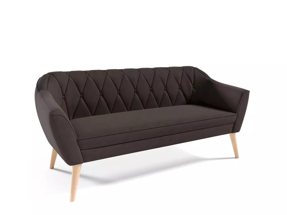 Dīvāns Sofa 183 standard · Tumši brūns · 74 × 180 × 75 cm