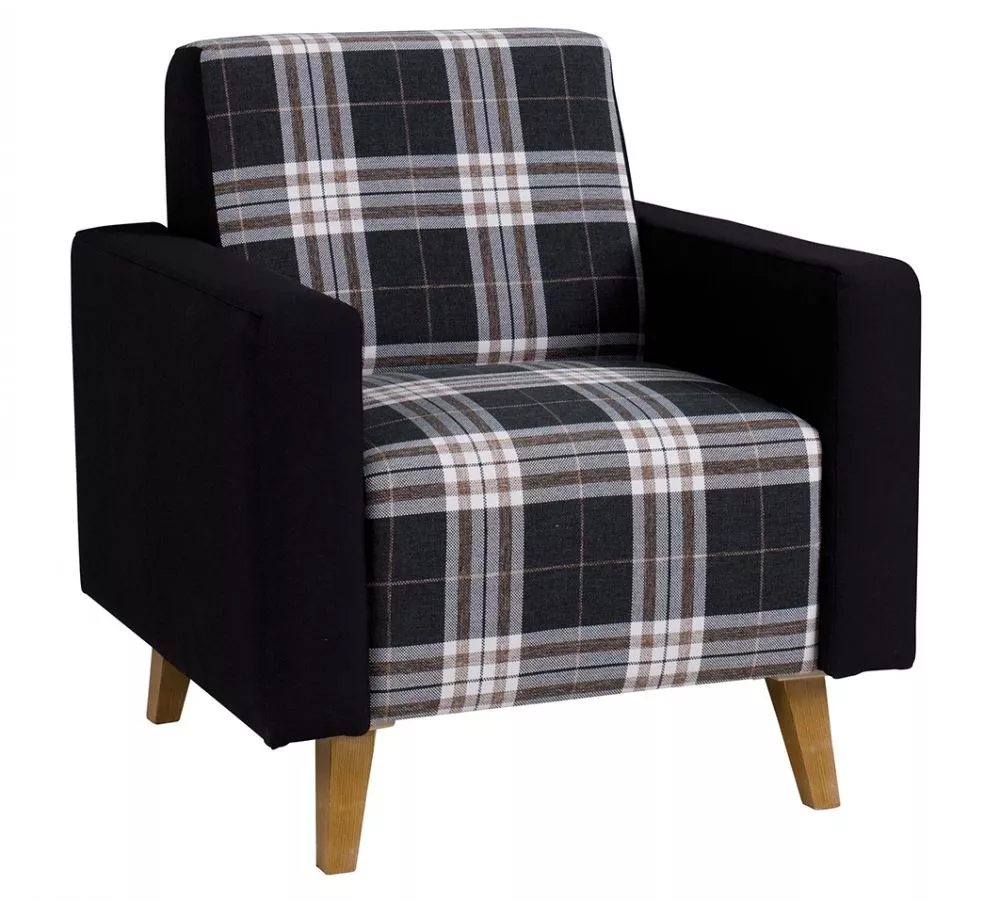 Mīksts krēsls Memone 1S Standard Sēdvietas dziļums: 45 cm, · Daudzkrāsains · 75 × 75 × 80 cm