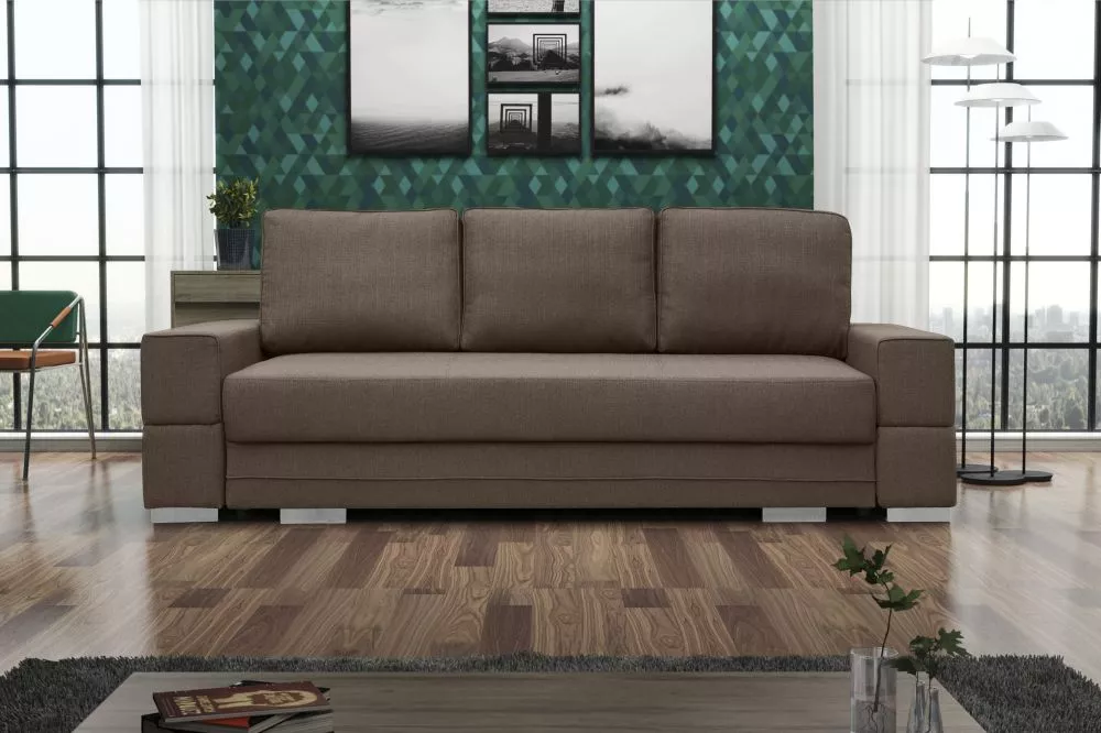 Dīvāns Sofia Classic Standard · Brūns · 103 × 251 × 90 cm