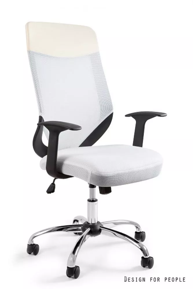 Datorkrēsls Mobi Plus Sēdvietas platums: 49 cm, · Balts · 62 × 49 × 107 cm