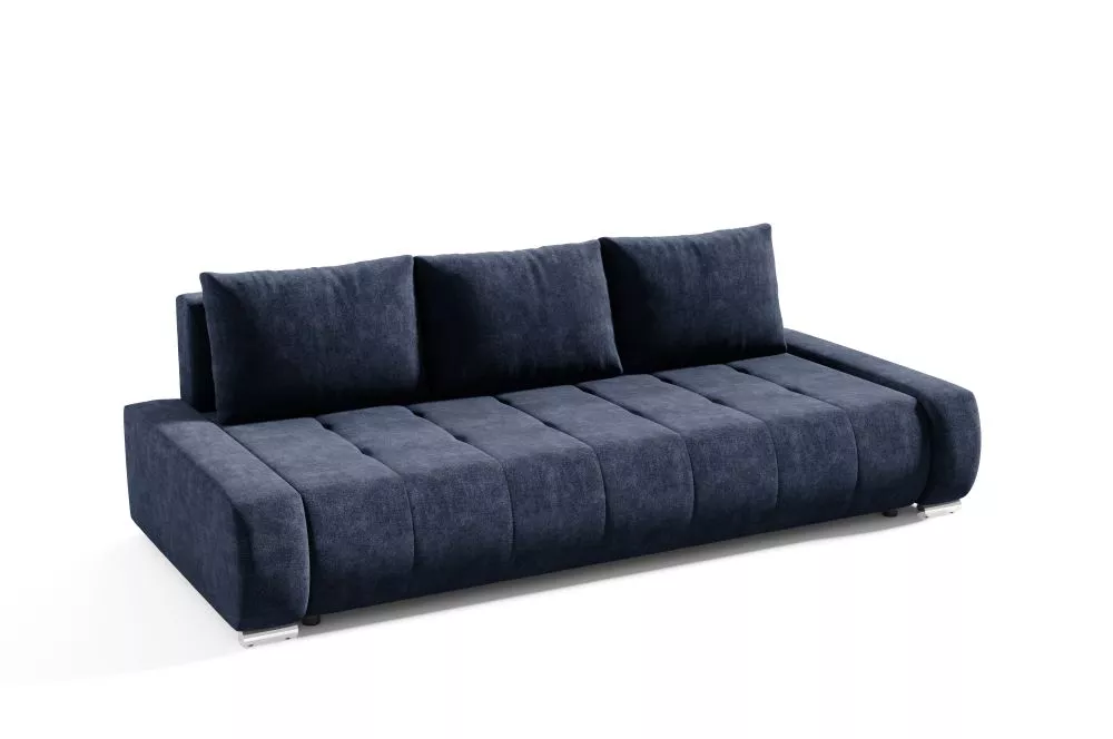 Dīvāns Velutti Standard · Zils · 110 × 240 × 85 cm